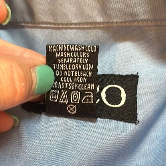 Y2K Paco Jeans Co. Hawaiian Oversized Baggy Button Down Shirt size XL - Picture 7 of 8